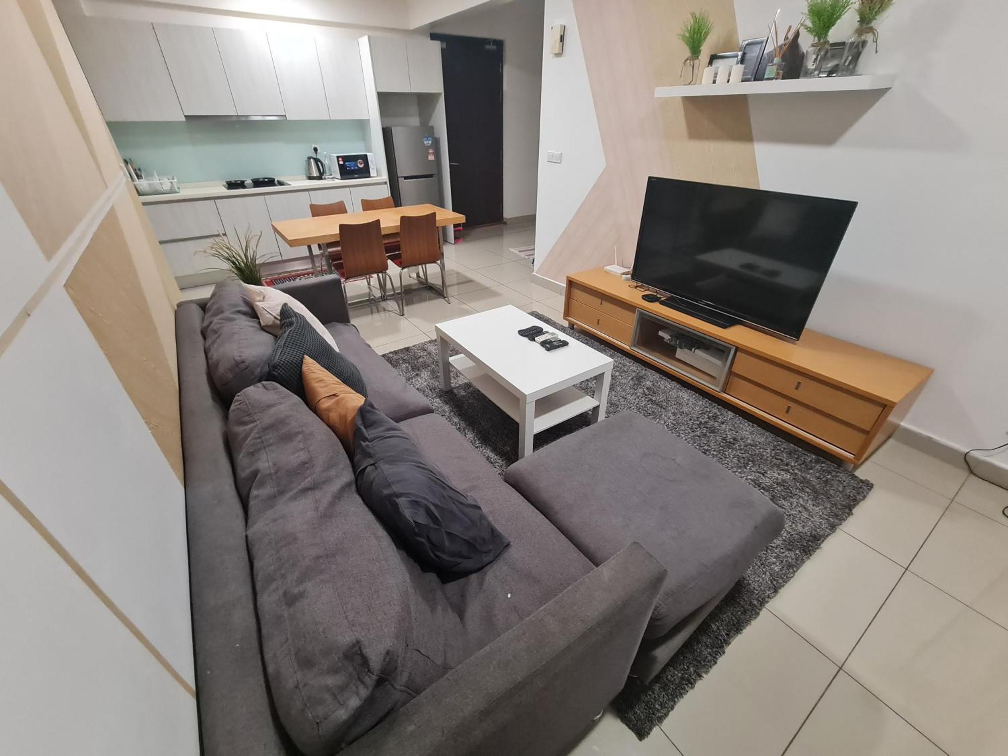 Solstice Service Apartment Cyberjaya Wifi Netflix Klia Pokoj fotografie